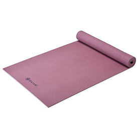 ヨガマット フィットネス Gaiam Yoga Mat Premium Solid Color Non Slip Exercise & Fitness Mat for All Types of Yoga, Pilates & Floor Workouts, Rosy Pink, 5mmヨガマット フィットネス