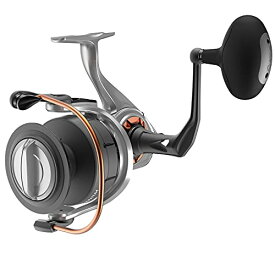 リール Quantum 釣り道具 フィッシング Quantum Reliance Spinning Fishing Reel, Size 85 Reel, Changeable Right- or Left-Hand Retrieve, Anti-Corrosive Bearings, Water-Tight Seal, Oversized Knob Handle, Silver/Blackリール Quantum 釣り道具 フィッシング