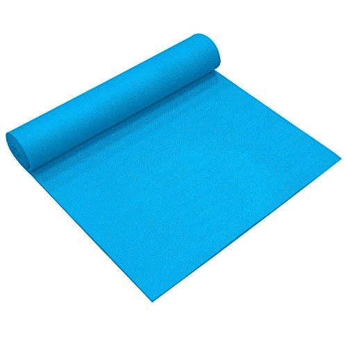無料ラッピングでプレゼントや贈り物にも 逆輸入並行輸入送料込 ヨガマット 品質保証 73％以上節約 フィットネス Yoga Direct Thick Sticky Blueヨガマット Glaucous Mat 24x72x1 8-Inch