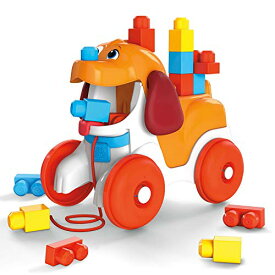 メガブロック メガコンストラックス 組み立て 知育玩具 Mega Bloks Pull-Along Puppy Preschool Building Set with Block Pooping, Multi (GNW63)メガブロック メガコンストラックス 組み立て 知育玩具