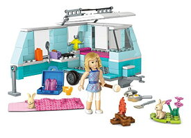 メガブロック メガコンストラックス 組み立て 知育玩具 Mega Construx American Girl Lanie's Camping Trip Building Set (DYN75)メガブロック メガコンストラックス 組み立て 知育玩具