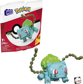 メガブロック メガコンストラックス 組み立て 知育玩具 Mega Pokemon Action Figure Building Toys, Bulbasaur with 175 Pieces, 1 Poseable Character, 4 Inches Tall, Gift Ideas for Kidsメガブロック メガコンストラックス 組み立て 知育玩具