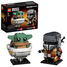 レゴ スターウォーズ LEGO 75317 BrickHeadz Star Wars The Mandalorian & The Child 'Baby Yoda' Building Toy, Collectible Model Figures Set, Gift Idea for Boys and Girlsレゴ スターウォーズ