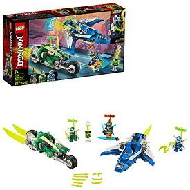 レゴ ニンジャゴー LEGO NINJAGO Jay and Lloyd’s Velocity Racers 71709 Building Kit for Kids and Hot Toys (322 Pieces)レゴ ニンジャゴー