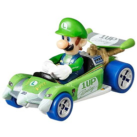 ホットウィール マテル ミニカー ホットウイール 【送料無料】Hot Wheels Mario Kart Luigi Circuit Special 1UP Racer Vehicleホットウィール マテル ミニカー ホットウイール