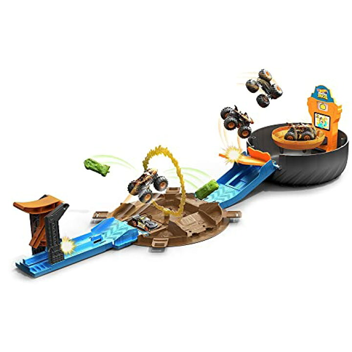 楽天市場】ホットウィール Hot Wheels モンスタートラック スタント 