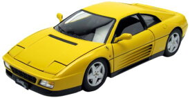ホットウィール マテル ミニカー ホットウイール Hot Wheels Wholesale 1989 Ferrari 348 TB Yellow Elite Edition 1/18 Diecast Car Model by Hotwheelsホットウィール マテル ミニカー ホットウイール