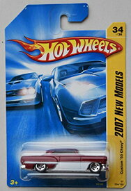 ホットウィール マテル ミニカー ホットウイール Hot Wheels 2007 New Models 34/36, RED/White Custom '53 Chevy 34/180ホットウィール マテル ミニカー ホットウイール