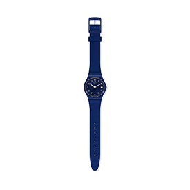 腕時計 スウォッチ レディース Swatch Womens Analogue Quartz Watch with Silicone Strap GN416, Blue, Strap.腕時計 スウォッチ レディース