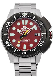 腕時計 オリエント メンズ Orient M-Force Automatic Red Dial Men's Watch RA-AC0L02R00B腕時計 オリエント メンズ