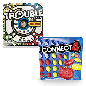 ボードゲーム 英語 アメリカ 海外ゲーム Classic Connect 4 and Trouble Game Bundleボードゲーム 英語 アメリカ 海外ゲーム