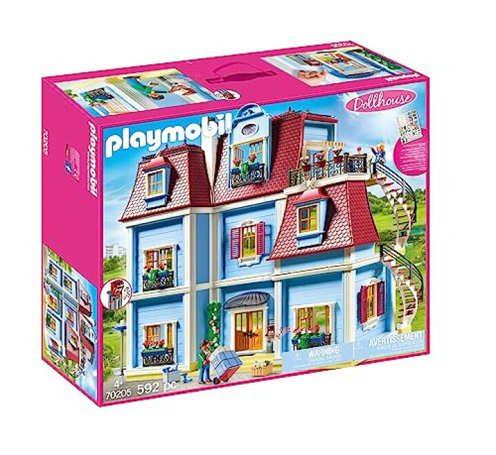 プレイモービル ブロック 組み立て 知育玩具 ドイツ PLAYMOBIL Large Dollhouseプレイモービル ブロック 組み立て 知育玩具 ドイツ
