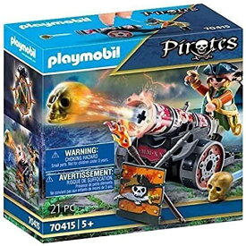 プレイモービル ブロック 組み立て 知育玩具 ドイツ Playmobil Pirate with Cannon 70415 Pirates Playsetプレイモービル ブロック 組み立て 知育玩具 ドイツ