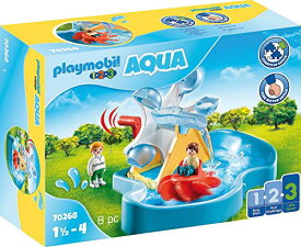 プレイモービル ブロック 組み立て 知育玩具 ドイツ Playmobil 1.2.3 Aqua Water Wheel Carouselプレイモービル ブロック 組み立て 知育玩具 ドイツ