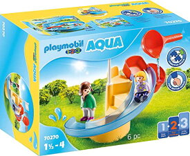 プレイモービル ブロック 組み立て 知育玩具 ドイツ Playmobil 1.2.3 Aqua Water Slideプレイモービル ブロック 組み立て 知育玩具 ドイツ