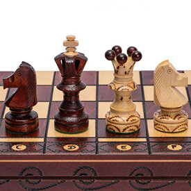 ボードゲーム 英語 アメリカ 海外ゲーム Husaria European International Wooden Chess Game Set, Ambassador - 21.7 Inches - Large-Size Chess Set with Handcrafted Chessmen and Felted Folding Boardボードゲーム 英語 アメリカ 海外ゲーム