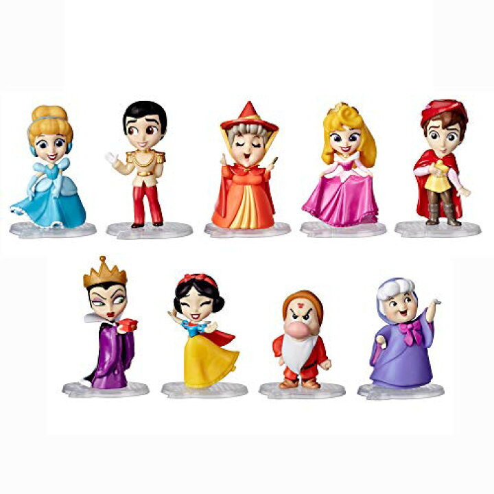 楽天市場 ディズニープリンセス 送料無料 Disney Princess Comics Adventure Discoveries Collection Doll Set With 9 Figures Bases Display Castle And Case Toy For Girls 3 And Up Amazon Exclusive ディズニープリンセス Angelica