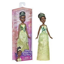 ディズニープリンセス Disney Princess Royal Shimmer Tiana Doll, Fashion Doll with Skirt and Accessories, Toy for Kids Ages 3 and Upディズニープリンセス