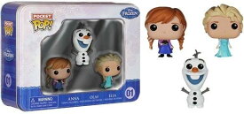 アナと雪の女王 アナ雪 ディズニープリンセス フローズン Funko Frozen Pocket Pop! Mini Vinyl Figure Tin (3-Pack)アナと雪の女王 アナ雪 ディズニープリンセス フローズン