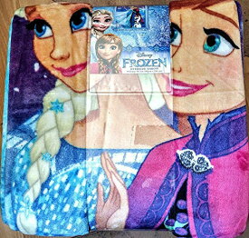 アナと雪の女王 アナ雪 ディズニープリンセス フローズン Disney Frozen 59"x78" Oversize Throw - Perfect for any Occasion!アナと雪の女王 アナ雪 ディズニープリンセス フローズン
