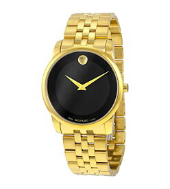 腕時計 モバード メンズ Movado Men's 0606997 Analog Display Swiss Quartz Gold Watch腕時計 モバード メンズ
