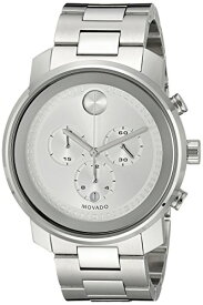 腕時計 モバード メンズ Movado Men's 3600276 Analog Display Swiss Quartz Silver Watch腕時計 モバード メンズ