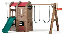 ステップ2 おままごと ごっこ遊び 大型遊具 Step2 Naturally Playful Adventure Lodge Swing Set and Play Centerステップ2 おままごと ごっこ遊び 大型遊具