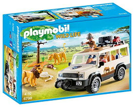 プレイモービル ブロック 組み立て 知育玩具 ドイツ Playmobil Safari Truck with Lionsプレイモービル ブロック 組み立て 知育玩具 ドイツ