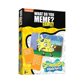 スポンジボブ カートゥーンネットワーク Spongebob キャラクター アメリカ限定多数 WHAT DO YOU MEME?? Spongebob Squarepants Expansion Pack - Family Card Games for Kids and Adulスポンジボブ カートゥーンネットワーク Spongebob キャラクター アメリカ限定多数