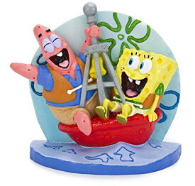 スポンジボブ カートゥーンネットワーク Spongebob キャラクター アメリカ限定多数 Penn Plax SpongeBob and Patrick on a Buoy Aquarium Ornamentスポンジボブ カートゥーンネットワーク Spongebob キャラクター アメリカ限定多数