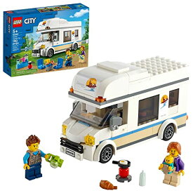 レゴ シティ LEGO City Great Vehicles Holiday Camper Van 60283 Toy Car for Kids Ages 5 Plus Years Old, Caravan Motorhome, Gifts for Boys and Girlsレゴ シティ