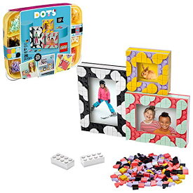 レゴ LEGO DOTS Creative Picture Frames 41914 DIY Creative Craft Decorations Kit for Kids, Makes a Great Gift for Kids Who Like Doing Crafts at Home and Fun Picture Frame Ideas (398 Pieces)レゴ