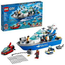 レゴ シティ LEGO City Police Patrol Boat 60277 Building Kit; Cool Police Toy for Kids, New 2021 (276 Pieces)レゴ シティ