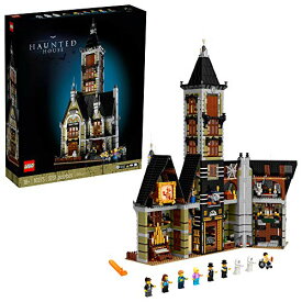 レゴ LEGO Icons Haunted House Building Set, Creative Craft for Adults and Family, Haunted House DIY Project to Build Together, Includes 10 Minifigures, 10273レゴ