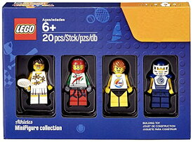レゴ LEGO Bricktober Athletes Minifigure Set (Tennis Player, Race Car Driver, Surfer, and Hockey Player) 5004573レゴ