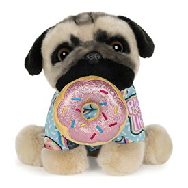 ガンド GUND ぬいぐるみ リアル お世話 GUND Doug The Pug Donut Dog Stuffed Animal Plush, 9"ガンド GUND ぬいぐるみ リアル お世話