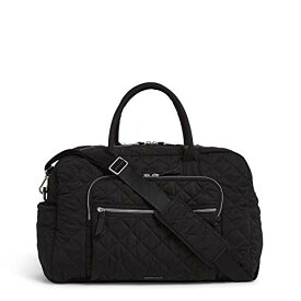 ヴェラブラッドリー ベラブラッドリー アメリカ フロリダ州マイアミ 日本未発売 Vera Bradley Women's Performance Twill Weekender Travel Bag, True Black, One Sizeヴェラブラッドリー ベラブラッドリー アメリカ フロリダ州マイアミ 日本未発売