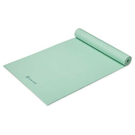 ヨガマット フィットネス Gaiam Yoga Mat Premium Solid Color Non Slip Exercise & Fitness Mat for All Types of Yoga, Pilates & Floor Workouts, Cool Mint, 5mmヨガマット フィットネス