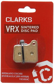 ブレーキ パーツ 自転車 コンポーネント サイクリング VRX810C Clarks Sintered Disc Brake Pads W/Carbon for Shimano Deore Hydraulic Br-M555/6, Blackブレーキ パーツ 自転車 コンポーネント サイクリング VRX810C