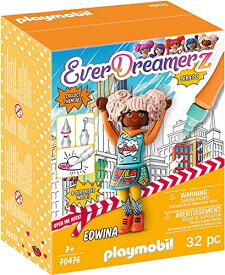 プレイモービル ブロック 組み立て 知育玩具 ドイツ Playmobil EverDreamerz Comic World Edwina with Sneaker Charm & 7 Surprisesプレイモービル ブロック 組み立て 知育玩具 ドイツ