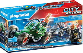 プレイモービル ブロック 組み立て 知育玩具 ドイツ Playmobil Police Go-Kart Escapeプレイモービル ブロック 組み立て 知育玩具 ドイツ