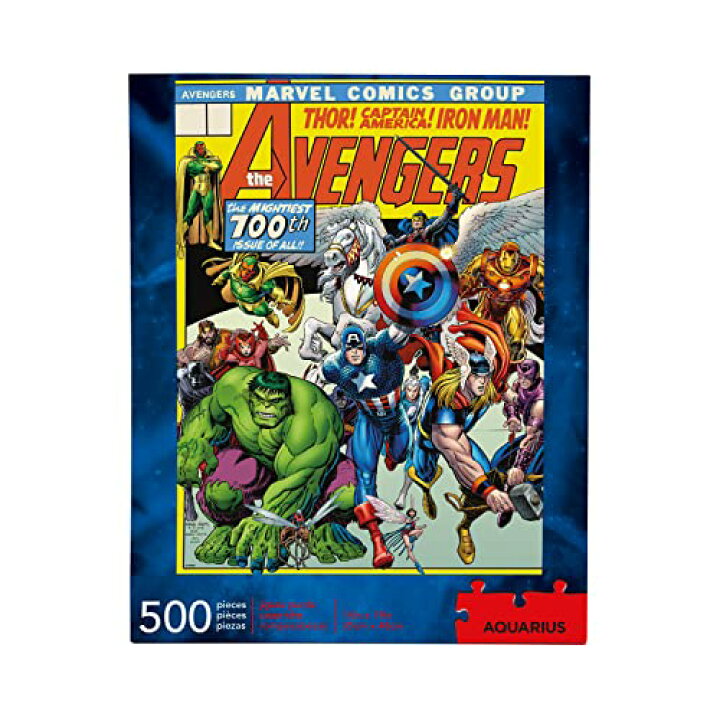 楽天市場】ジグソーパズル 海外製 アメリカ 【送料無料】AQUARIUS Marvel Avengers Puzzle (500 Piece Jigsaw  Puzzle) - Officially Licensed Marvel Merchandise & Collectibles - Glare  Free - Precision Fit - 14 x 19 Inchesジグソーパズル 海外製 アメリカ :