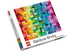 ジグソーパズル 海外製 アメリカ Lego Rainbow Bricks Puzzle: 1000-pieceジグソーパズル 海外製 アメリカ