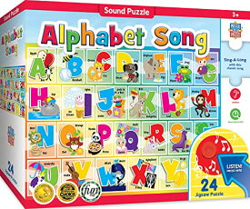 ジグソーパズル 海外製 アメリカ Masterpieces 24 Piece Sing-A-Long Alphabet Sound Floor Puzzle For Kids 18"x24"ジグソーパズル 海外製 アメリカ