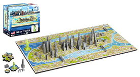 ジグソーパズル 海外製 アメリカ 4D Cityscape Mini Puzzle (193 Piece), New Yorkジグソーパズル 海外製 アメリカ