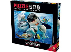 ジグソーパズル 海外製 アメリカ Anatolian 500Piece Jigsaw Puzzle - Ocean Selfie Jigsaw Puzzleジグソーパズル 海外製 アメリカ