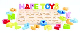 ジグソーパズル 海外製 アメリカ Hape Wooden Alphabet Puzzle| Wooden ABC Letters Colorful Educational Learning Puzzle Toy Board for Toddlersジグソーパズル 海外製 アメリカ