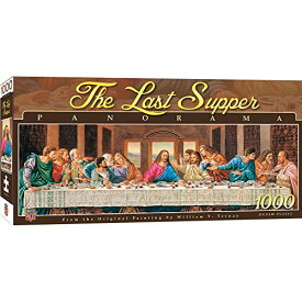 ジグソーパズル 海外製 アメリカ MasterPieces 1000 Piece Jigsaw Puzzle for Adults, Family, Or Kids - The Last Supper - 13"x39"ジグソーパズル 海外製 アメリカ