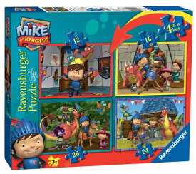 ジグソーパズル 海外製 アメリカ Ravensburger Mike The Knight: Life with Mike Puzzle, 12, 16, 20 and 24 Piece Jigsaw Puzzles for Kids ? Every Piece is Unique, Pieces Fit Together Perfectlyジグソーパズル 海外製 アメリカ