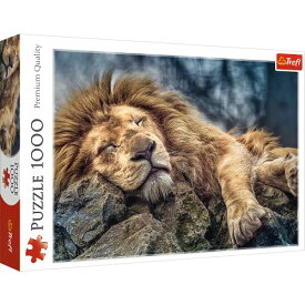 ジグソーパズル 海外製 アメリカ Trefl Sleeping Lion 1000 Piece Jigsaw Puzzle Red 27"x19" Print, DIY Puzzle, Creative Fun, Classic Puzzle for Adults and Children from 12 Years Oldジグソーパズル 海外製 アメリカ